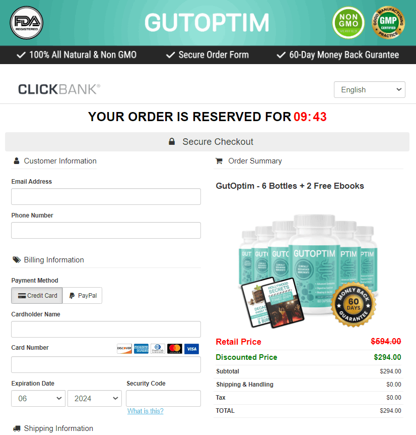 gutoptim-secure-checkout-page
